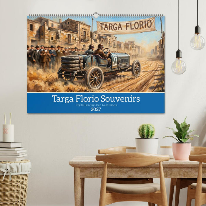 Targa Florio Souvenirs1906 bis 1930 (CALVENDO Wandkalender 2027)