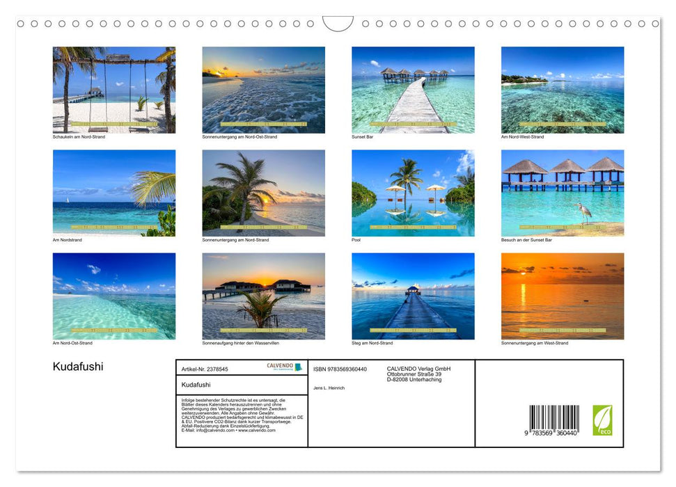 Kudafushi (CALVENDO Wandkalender 2027)