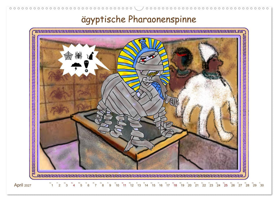 DIE SPINNEN DOCH (CALVENDO Wandkalender 2027)