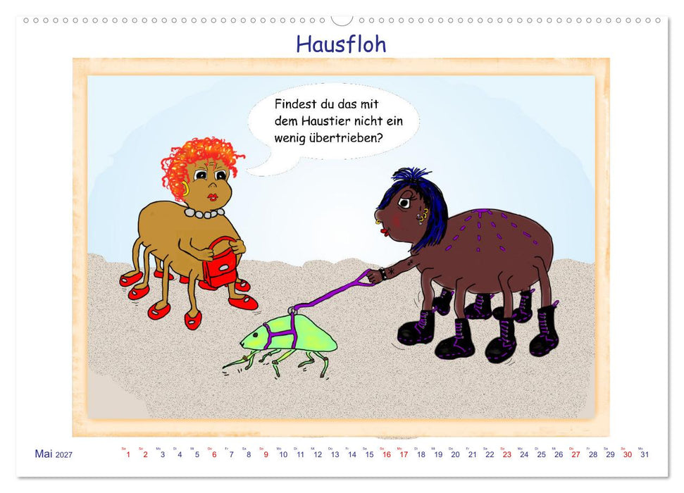 DIE SPINNEN DOCH (CALVENDO Wandkalender 2027)
