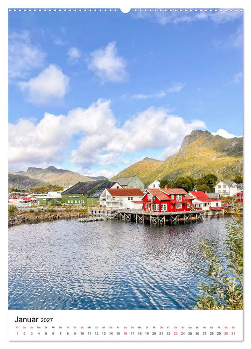 Lofoten - ein nordischer Herbst (CALVENDO Premium Wandkalender 2027)