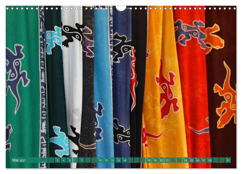 Bunt durch die Welt (CALVENDO Wandkalender 2027)