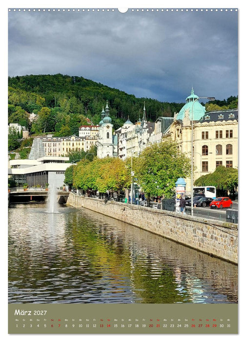 Karlsbad - prächtig und elegant (CALVENDO Premium Wandkalender 2027)