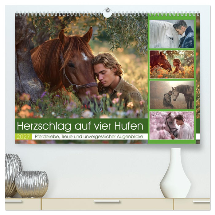 Herzschlag auf vier Hufen (CALVENDO Premium Wandkalender 2027)