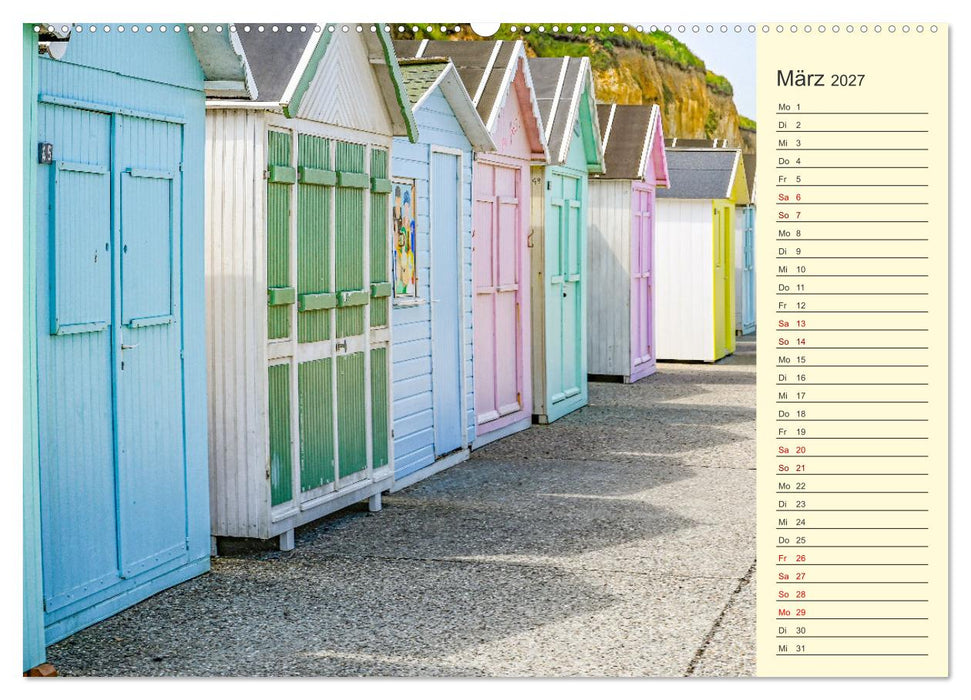 Zauberhafte Normandie: Frankreichs wilde, wunderbare Küste (CALVENDO Premium Wandkalender 2027)