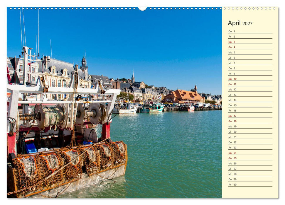 Zauberhafte Normandie: Frankreichs wilde, wunderbare Küste (CALVENDO Premium Wandkalender 2027)