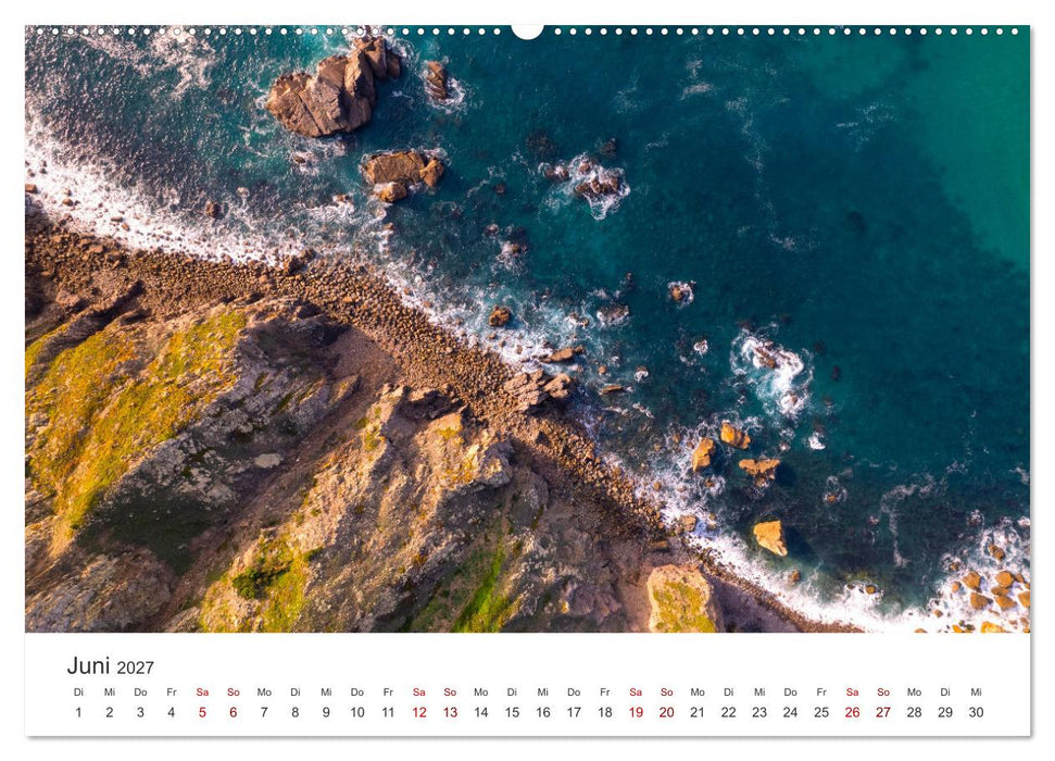 Portugal Luftaufnahmen (CALVENDO Wandkalender 2027)
