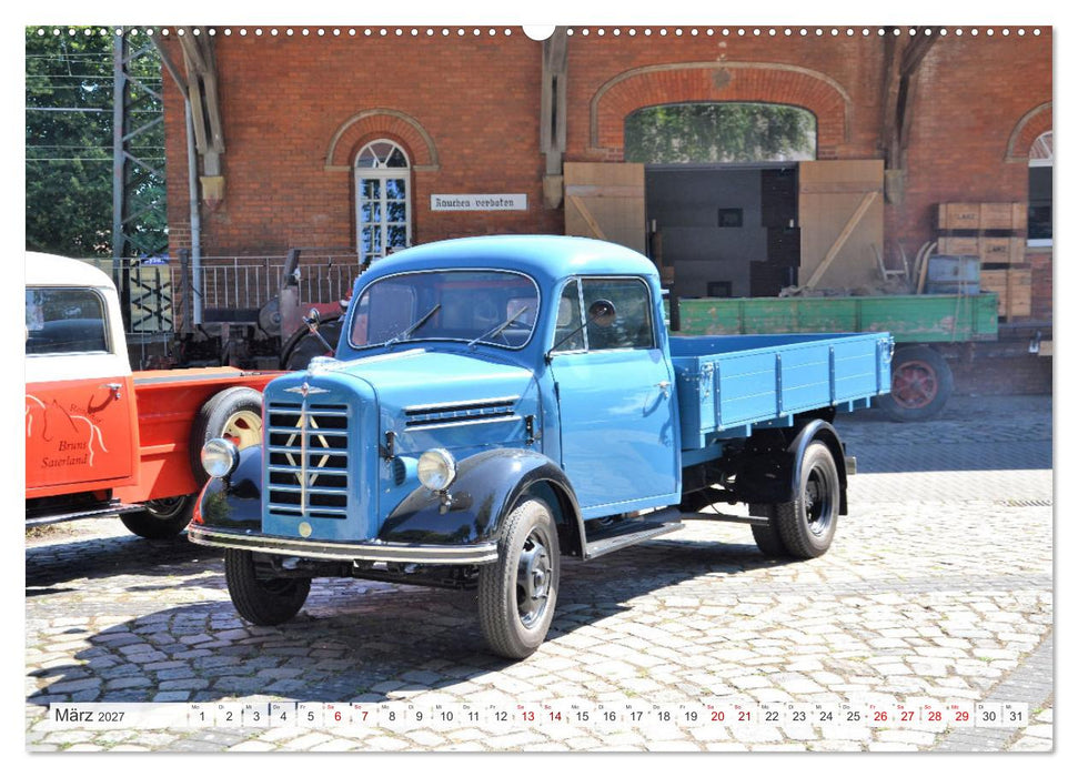 TRUCK - Oldtimer (CALVENDO Premium Wandkalender 2027)