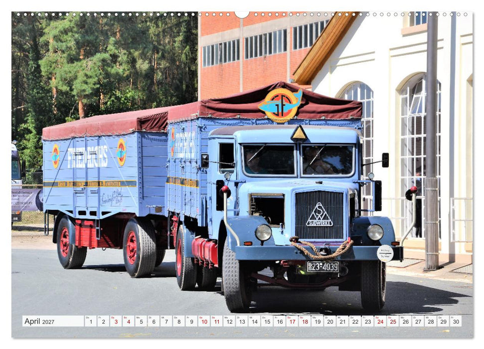 TRUCK - Oldtimer (CALVENDO Premium Wandkalender 2027)