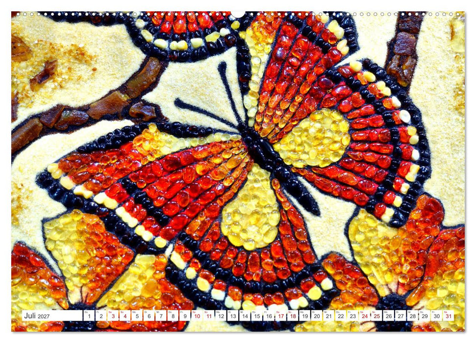 Ostsee-Gold - Bernstein-Souvenirs aus Königsberg (CALVENDO Premium Wandkalender 2027)