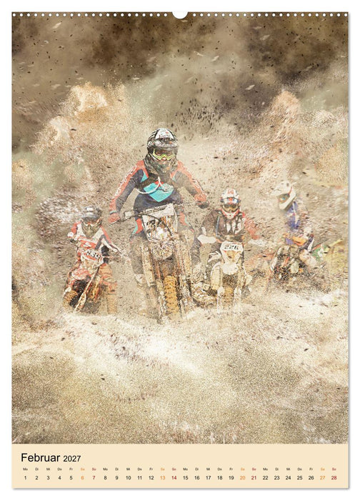 Motocross - Sport der Extreme (CALVENDO Premium Wandkalender 2027)