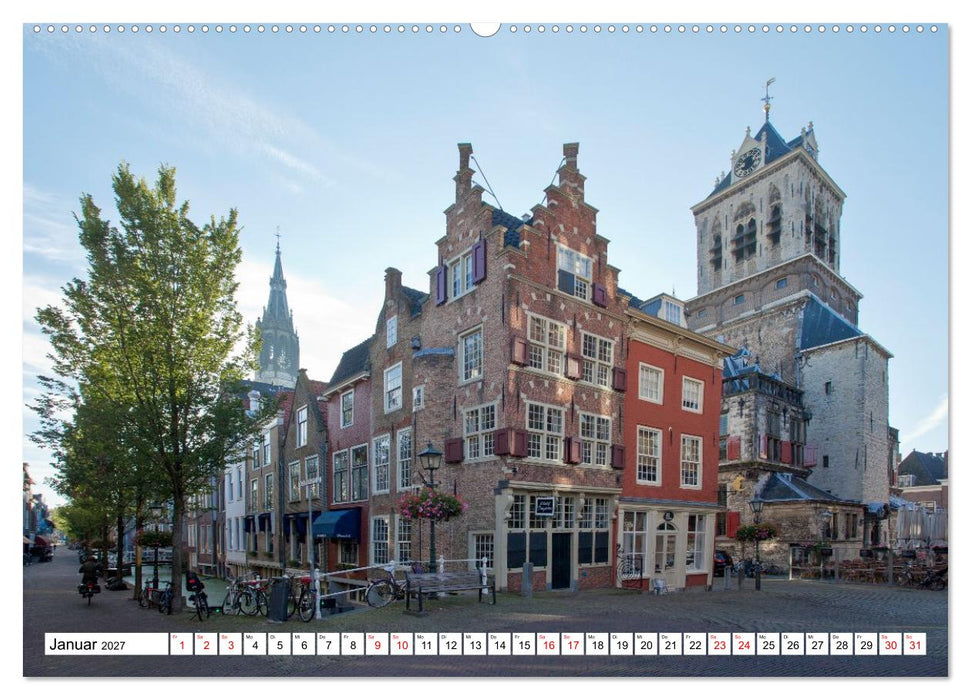 Niederlande - Momente einer Reise (CALVENDO Premium Wandkalender 2027)