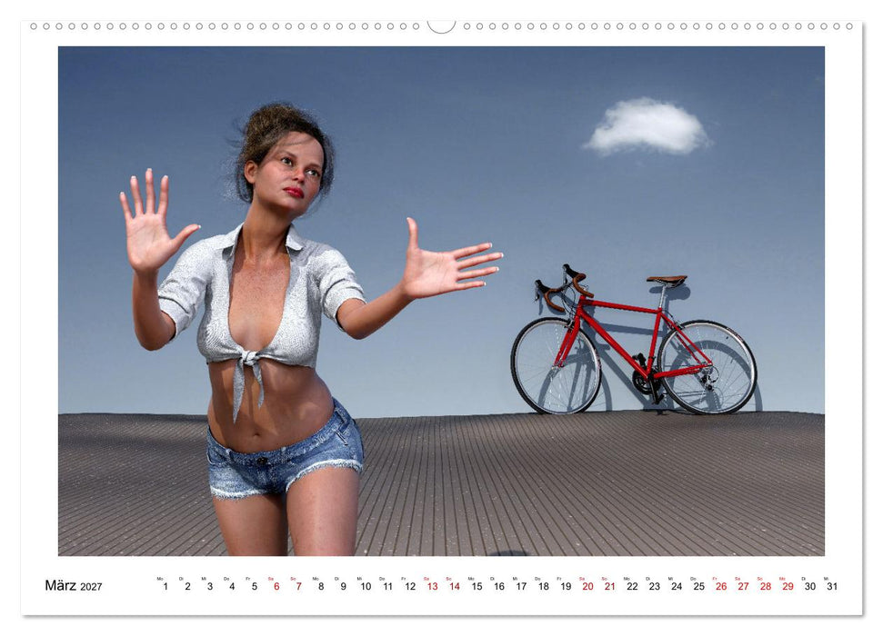 Im Traum gesehen (CALVENDO Premium Wandkalender 2027)