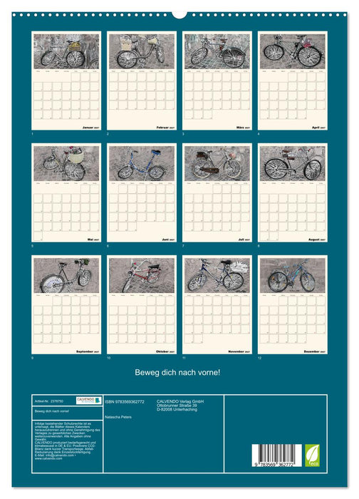 Beweg dich nach vorne! (CALVENDO Premium Wandkalender 2027)