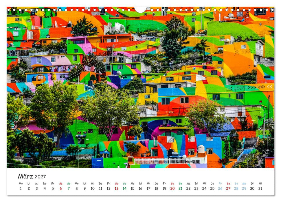 Mexico von oben (CALVENDO Wandkalender 2027)