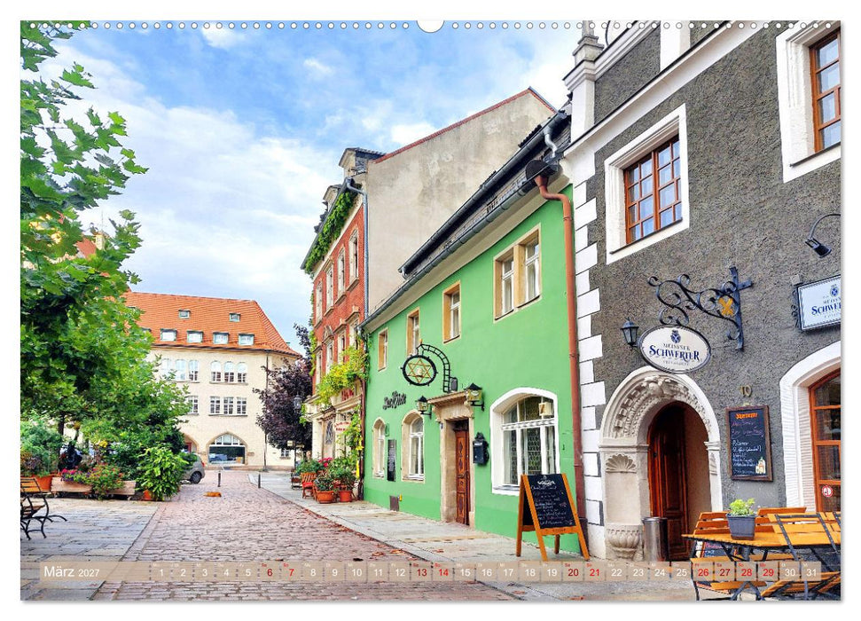 Die schöne Meißner Altstadt (CALVENDO Wandkalender 2027)