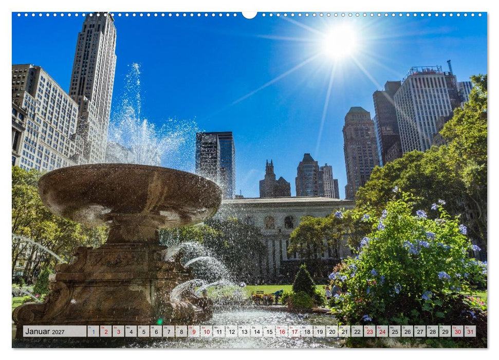 Big Apple Manhattan (CALVENDO Premium Wandkalender 2027)