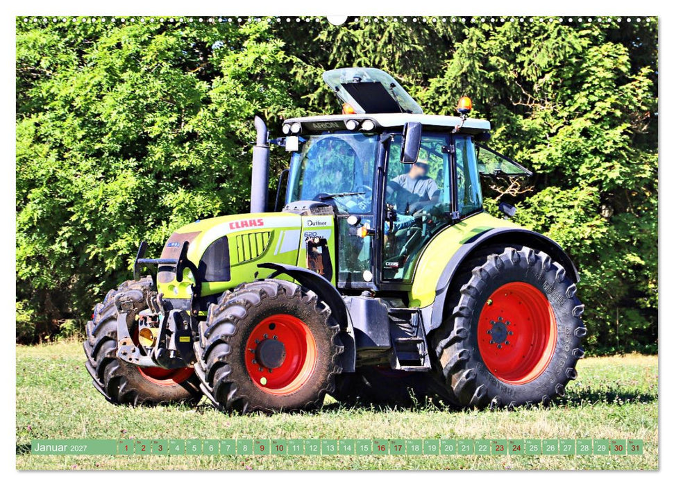 Männerspielzeug Traktor Inspirationen (CALVENDO Premium Wandkalender 2027)