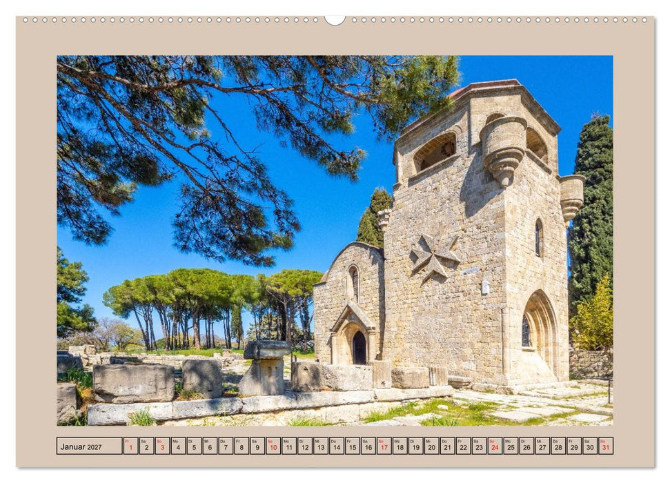 Zauberhaftes Lalysos (CALVENDO Wandkalender 2027)