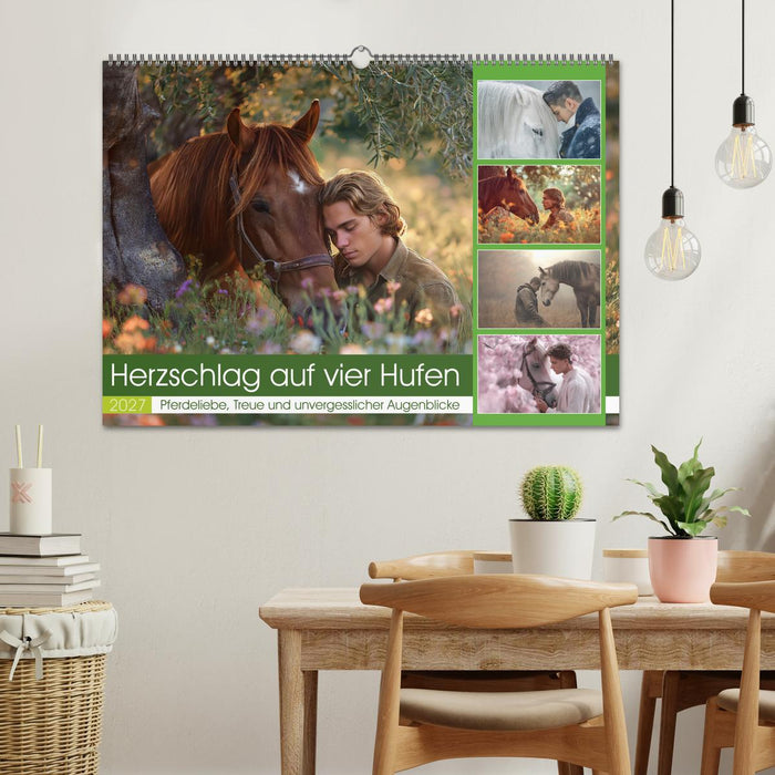 Herzschlag auf vier Hufen (CALVENDO Wandkalender 2027)
