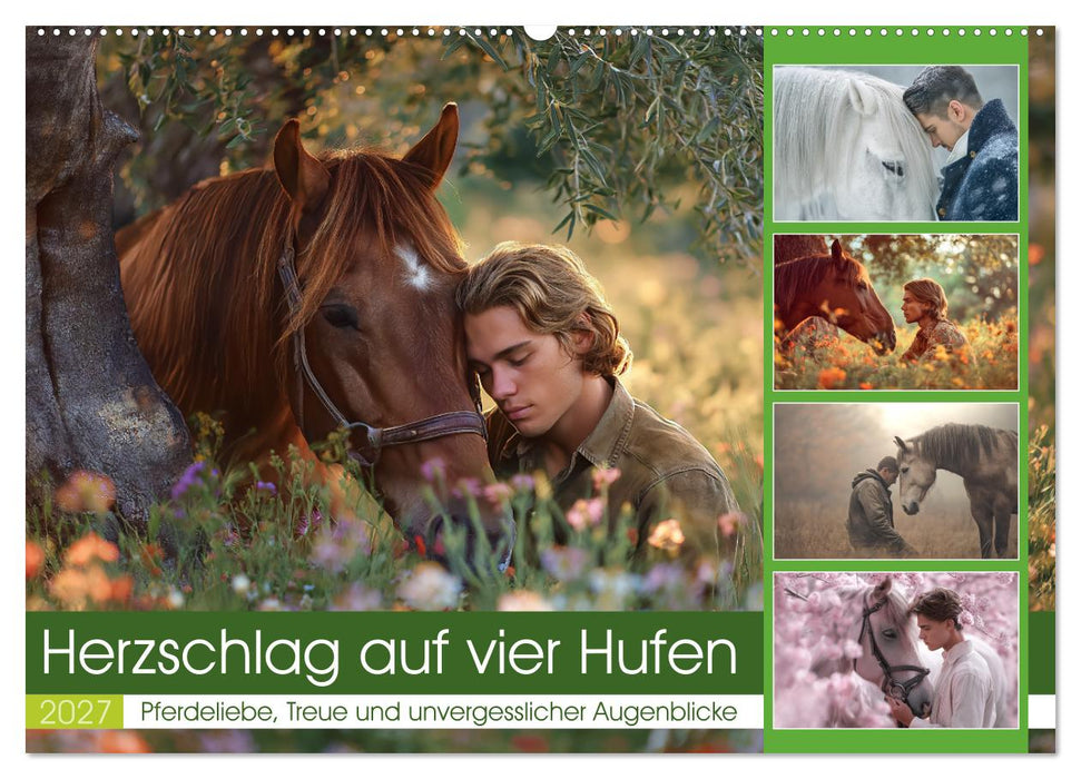 Herzschlag auf vier Hufen (CALVENDO Wandkalender 2027)