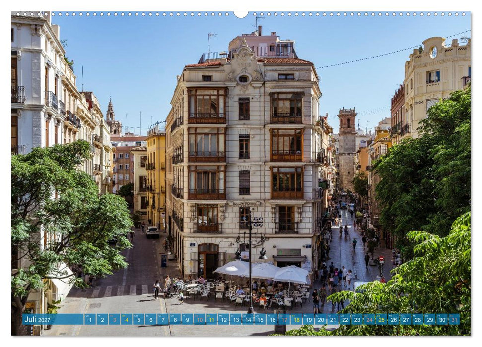 Valencia Lebensgefühl Welterbe (CALVENDO Premium Wandkalender 2027)