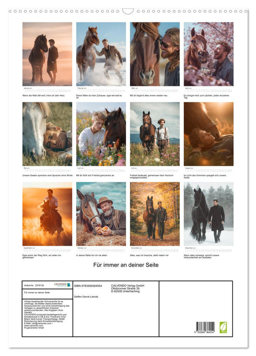Für immer an deiner Seite (CALVENDO Wandkalender 2027)