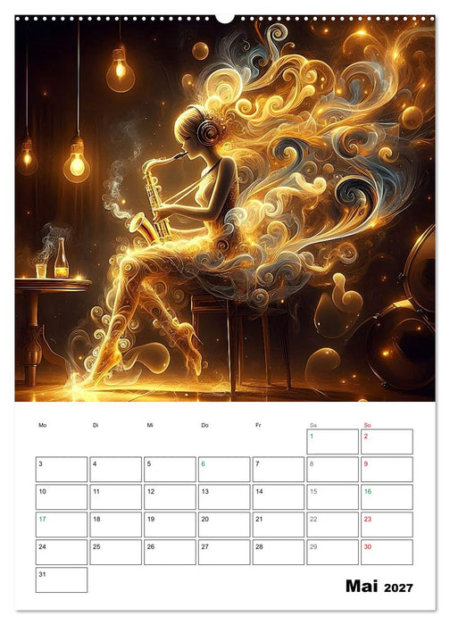 Seelen der Musik (CALVENDO Wandkalender 2027)