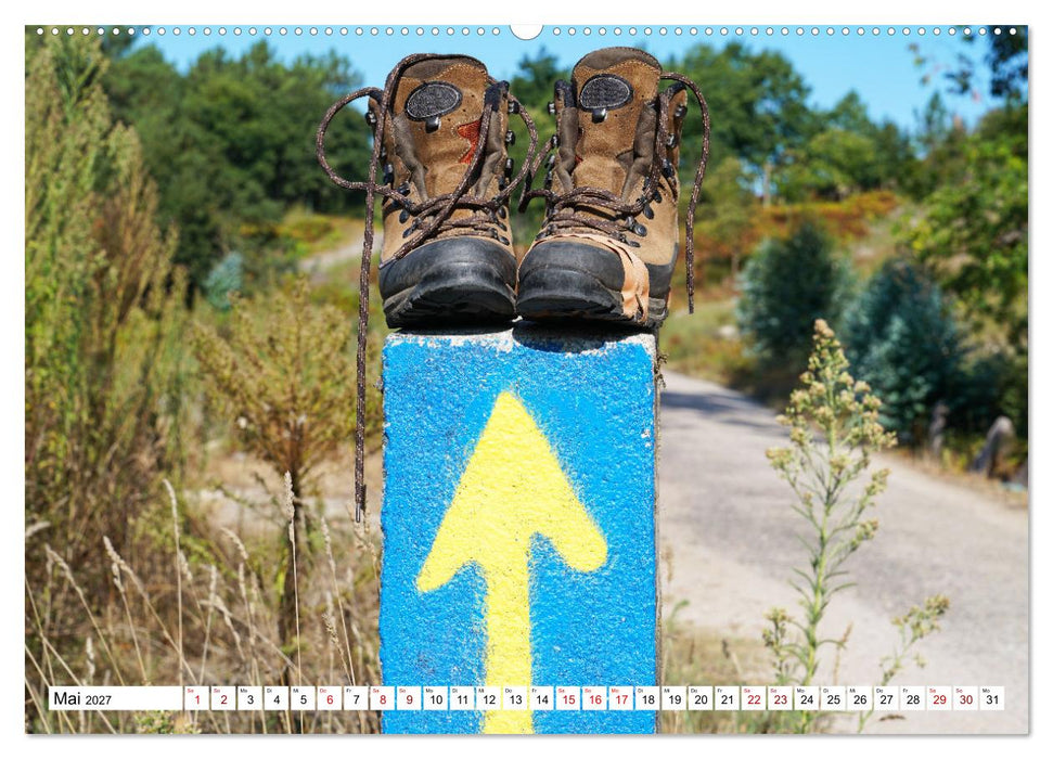 Unterwegs - Caminho Português. Zu Fuß auf dem Portugiesischen Jakobsweg (CALVENDO Premium Wandkalender 2027)