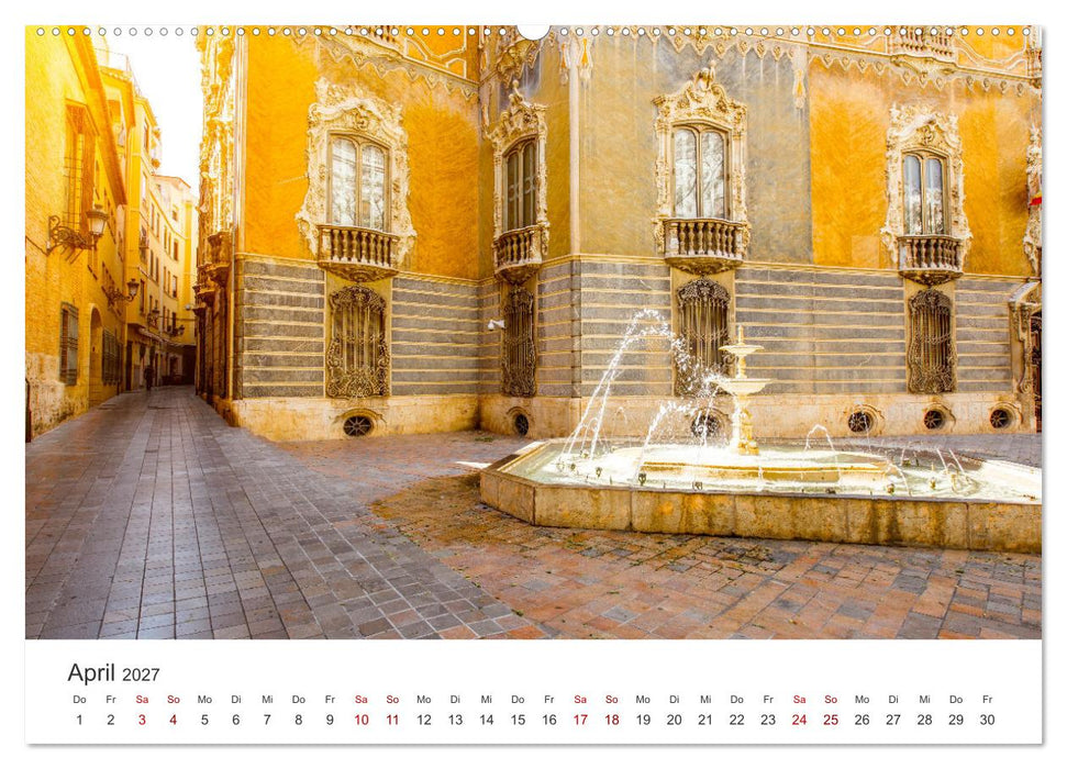 Valencia - Eine Stadt voller Kontraste. (CALVENDO Premium Wandkalender 2027)