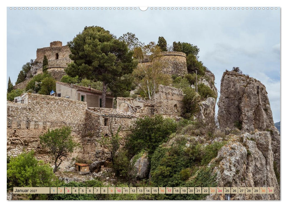 Spaniens Burgen (CALVENDO Wandkalender 2027)