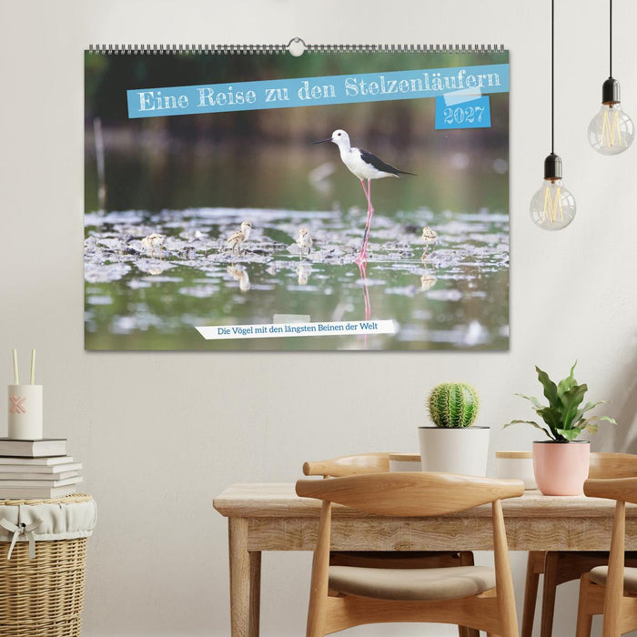 Eine Reise zu den Stelzenläufern (CALVENDO Wandkalender 2027)