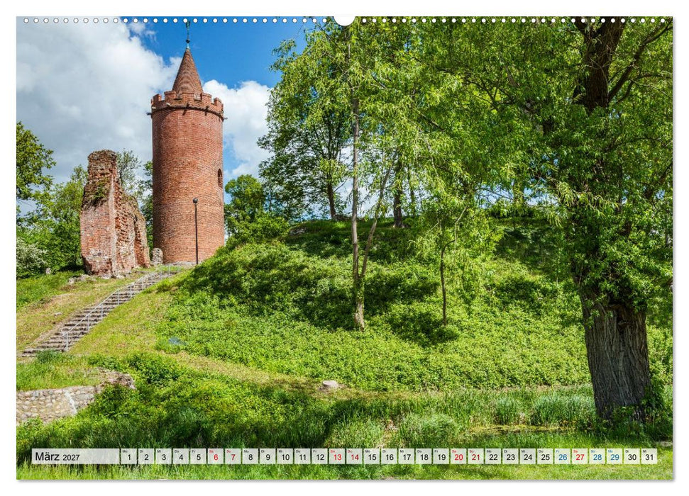 BRANDENBURG Schlösser und Burgen (CALVENDO Wandkalender 2027)