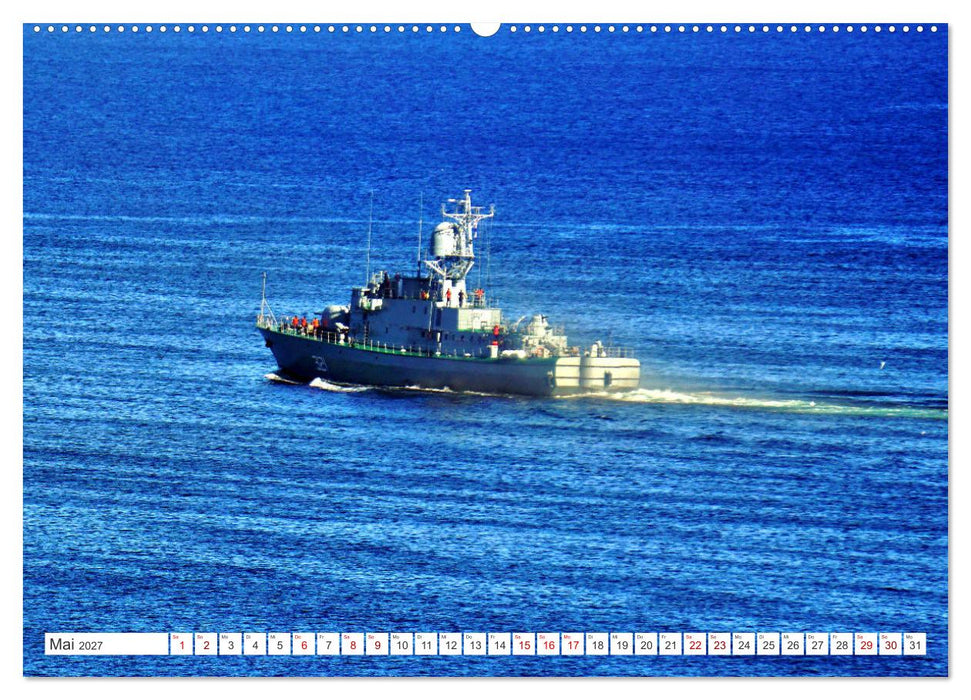 Kubas Kriegsmarine (CALVENDO Wandkalender 2027)