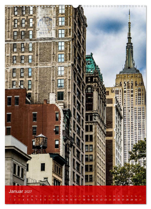 Vertikal New York (CALVENDO Premium Wandkalender 2027)
