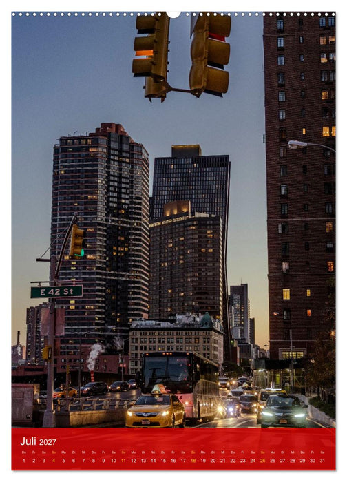 Vertikal New York (CALVENDO Premium Wandkalender 2027)