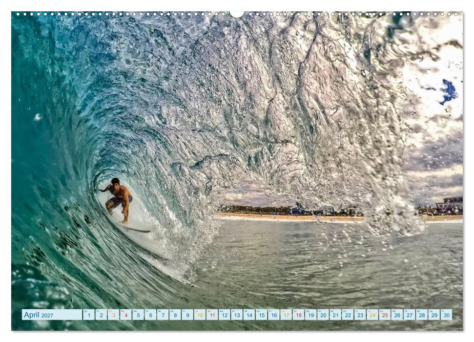 Surfen - einfach cool (CALVENDO Premium Wandkalender 2027)
