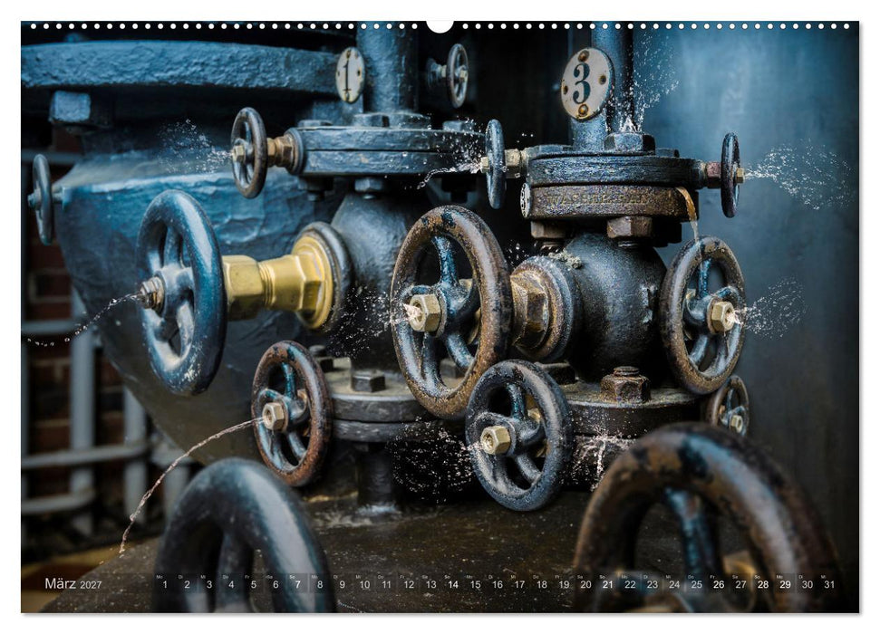 Aqua technica - Die wundersame Welt des Fotografen Olaf Bruhn (CALVENDO Wandkalender 2027)