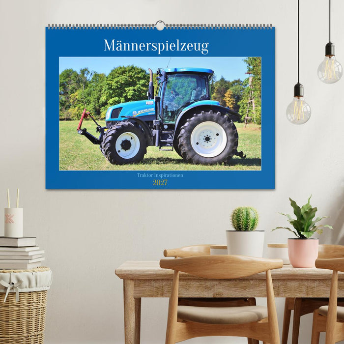 Männerspielzeug Traktor Inspirationen (CALVENDO Wandkalender 2027)