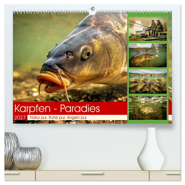 Karpfen - Paradies (CALVENDO Premium Wandkalender 2027)
