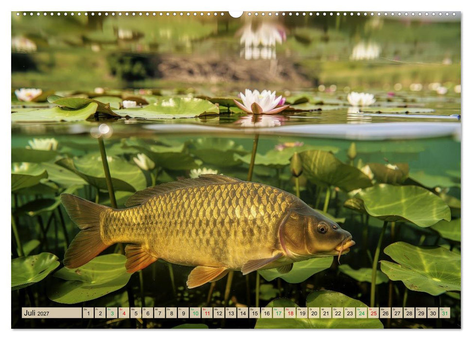 Karpfen - Paradies (CALVENDO Premium Wandkalender 2027)
