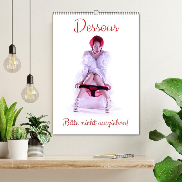 Dessous - Bitte nicht ausziehen! (CALVENDO Wandkalender 2027)