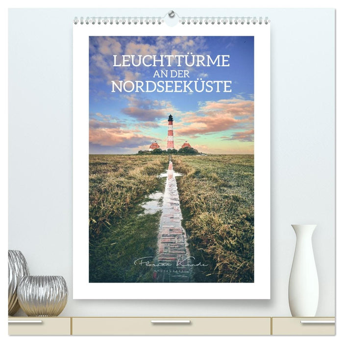 Leuchttürme an der Nordseeküste (CALVENDO Premium Wandkalender 2027)
