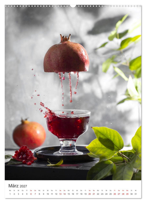 Kreative Drinks - erfrischend, schokoladig und fruchtig. (CALVENDO Wandkalender 2027)