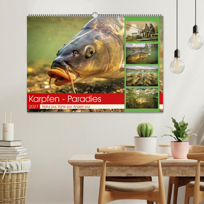 Karpfen - Paradies (CALVENDO Wandkalender 2027)