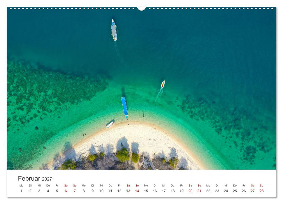 Indonesien Luftaufnahmen (CALVENDO Wandkalender 2027)