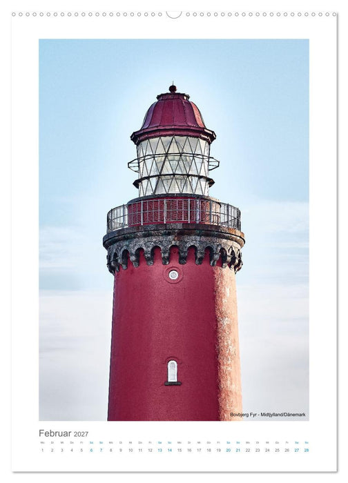 Leuchttürme an der Nordseeküste (CALVENDO Wandkalender 2027)