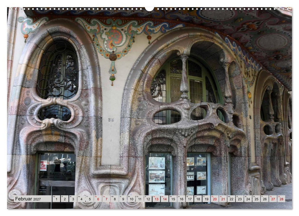 Ein bisschen GAUDI in Barcelona (CALVENDO Wandkalender 2027)
