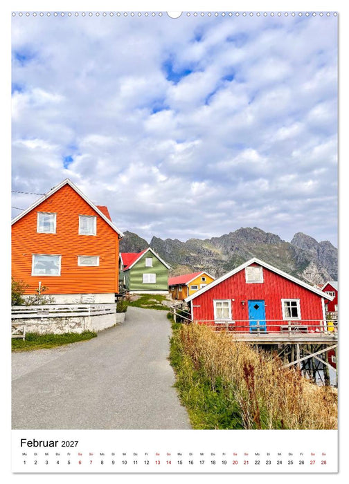 Lofoten - ein nordischer Herbst (CALVENDO Wandkalender 2027)
