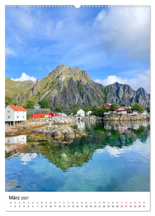 Lofoten - ein nordischer Herbst (CALVENDO Wandkalender 2027)